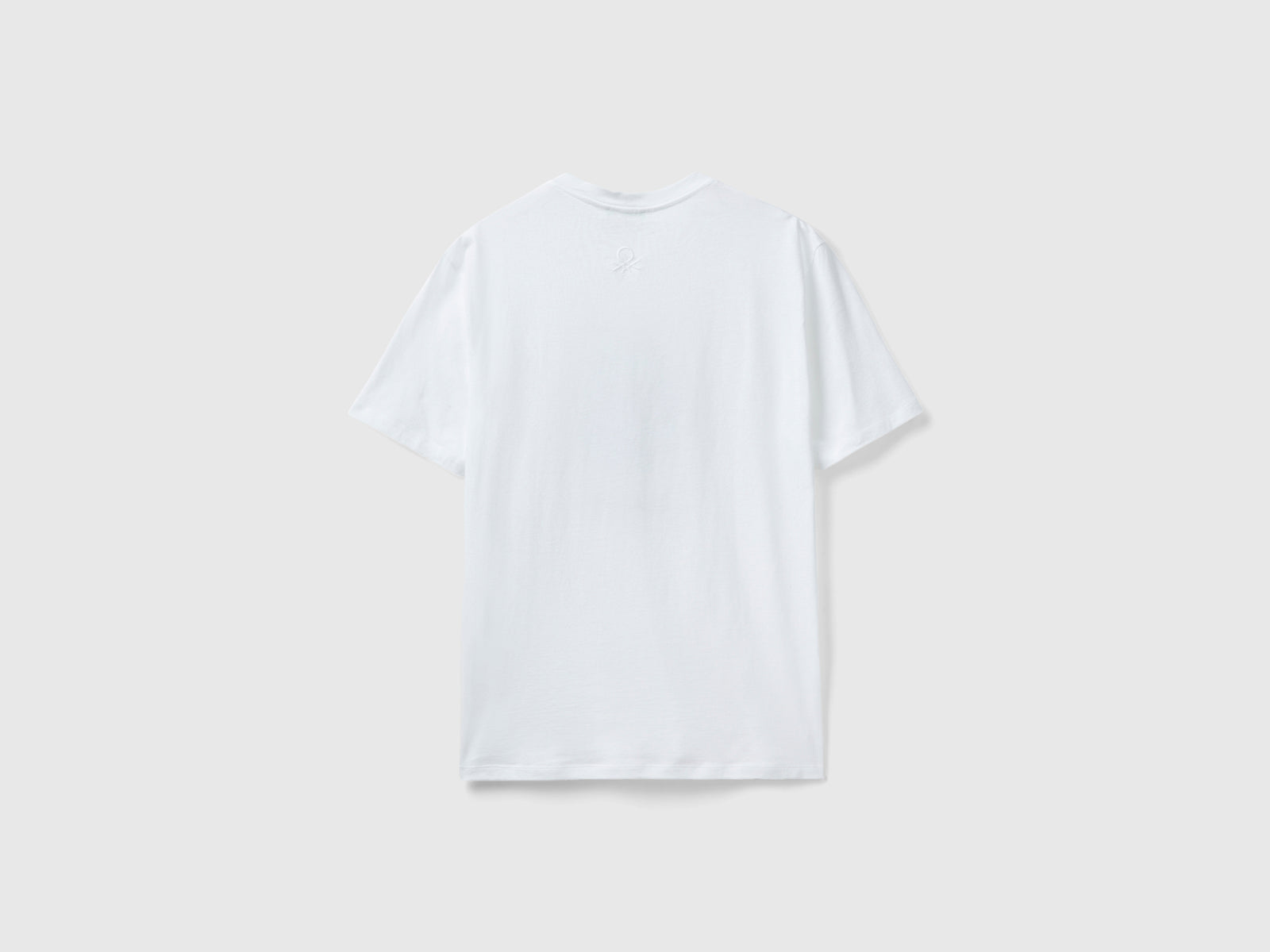Pure organic cotton T-shirt da uomo bianco 2 | Benetton Outlet