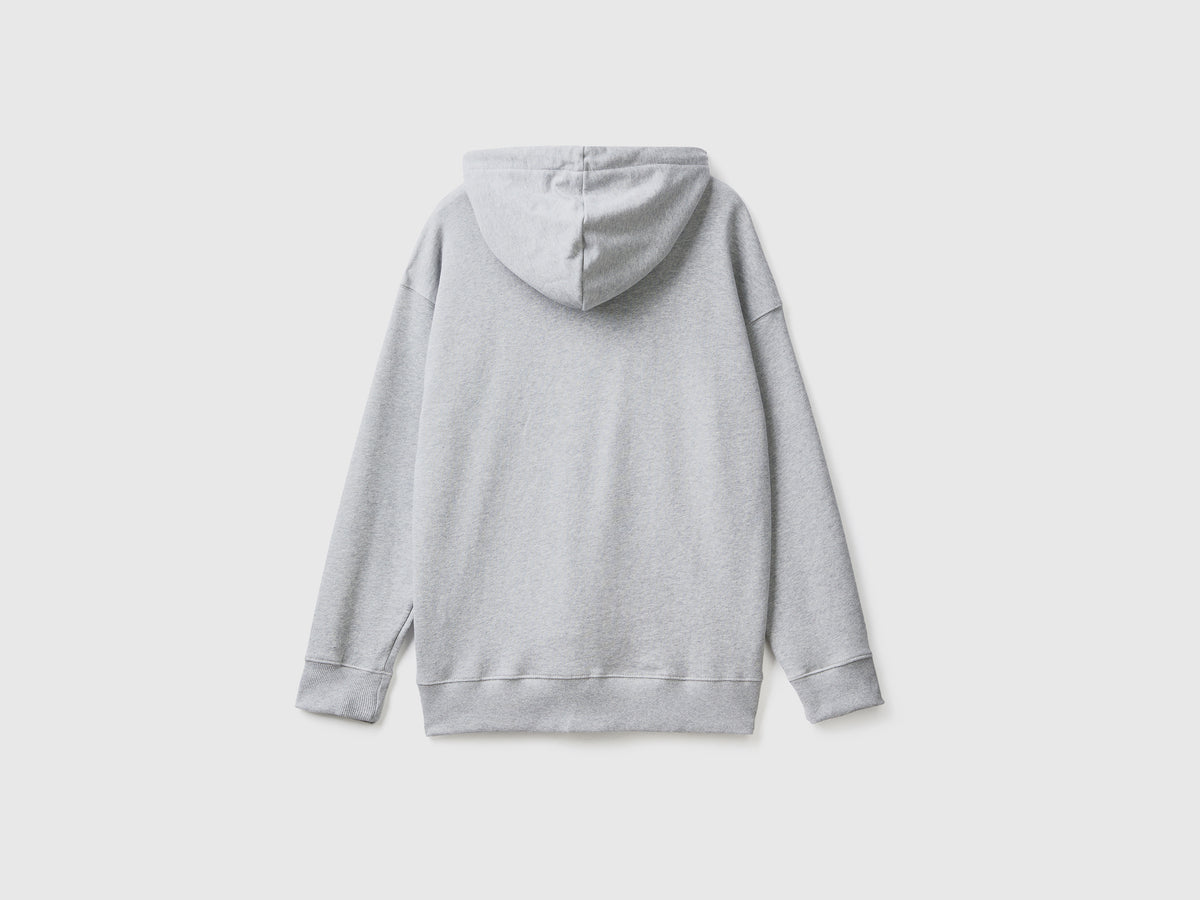 Felpa 100% cotone con cappuccio