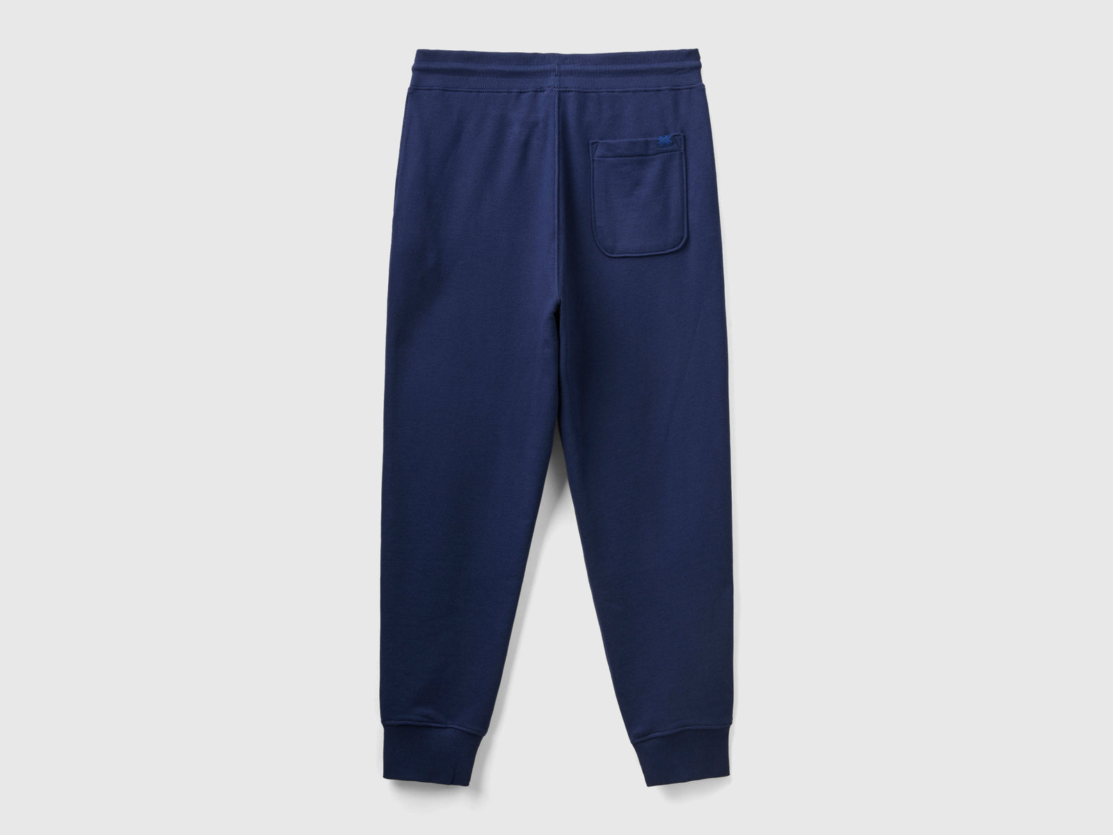 Joggers in felpa 100% cotone da uomo blu scuro 2 | Benetton Outlet