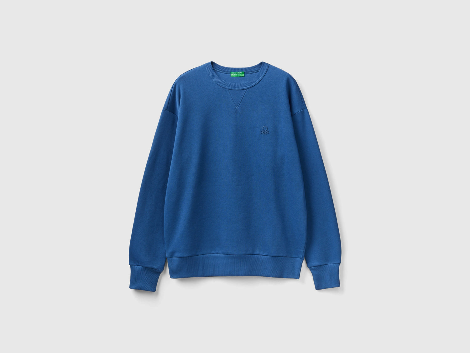 Sudadera cálida de cuello redondo da uomo avio | Benetton Outlet