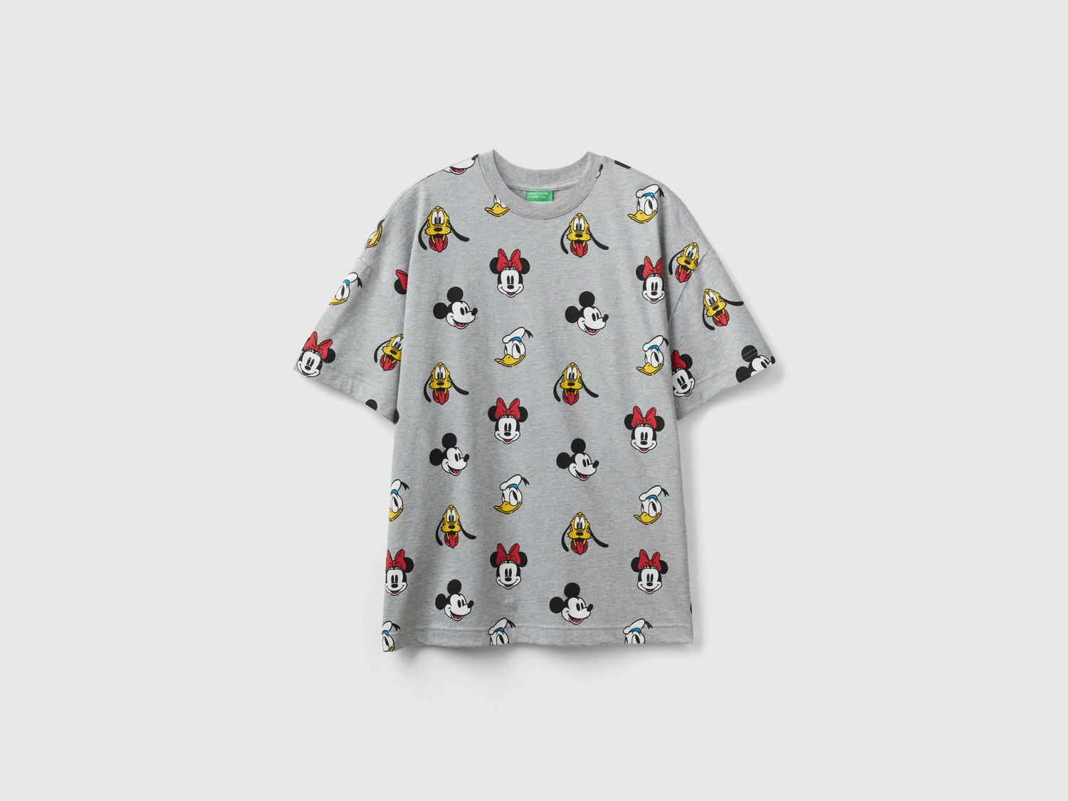 Mickey &amp; Friends T-Shirt da uomo grigio chiaro | Benetton Outlet