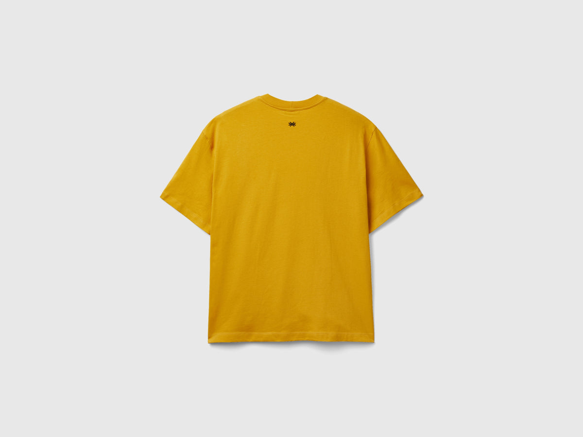 Boxy fit T-shirt with print