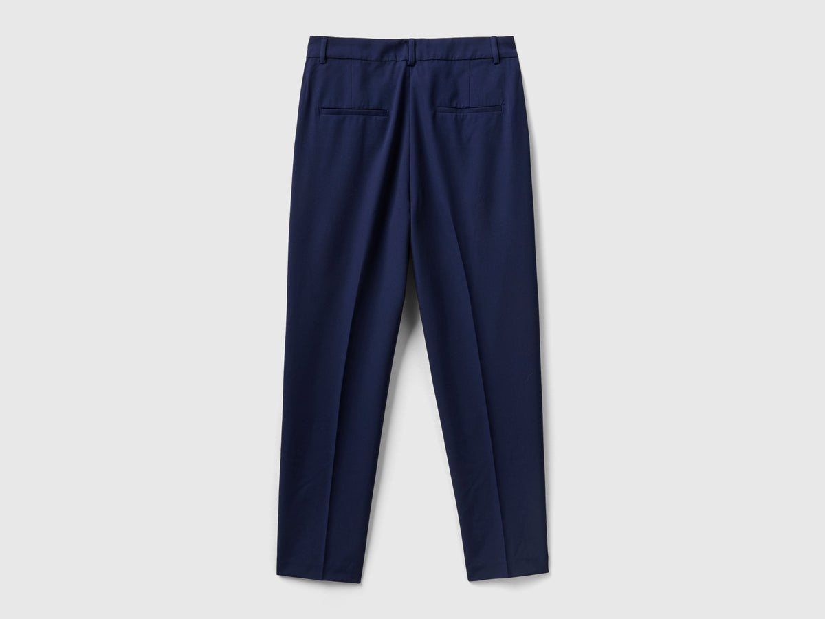 Pantaloni in misto viscosa