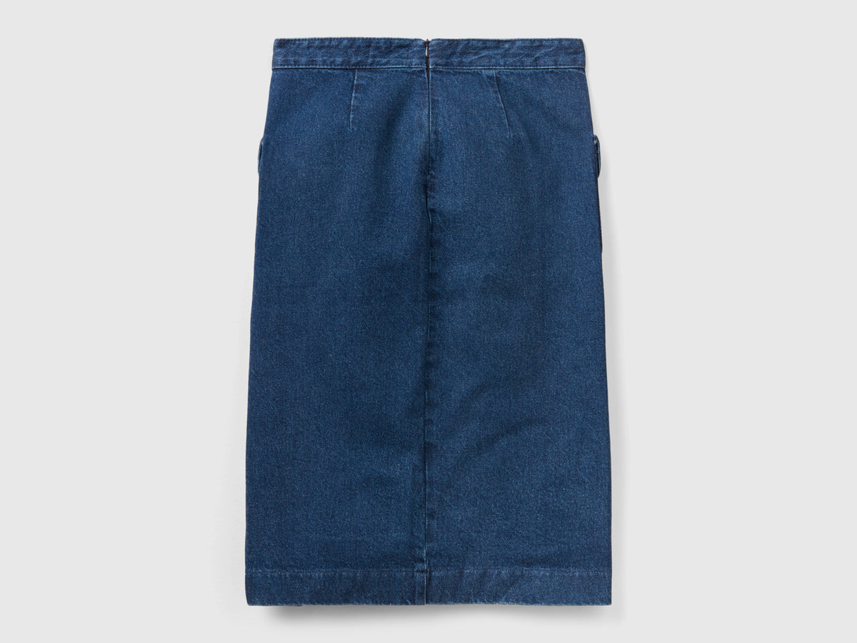 Gonna di jeans a tubino