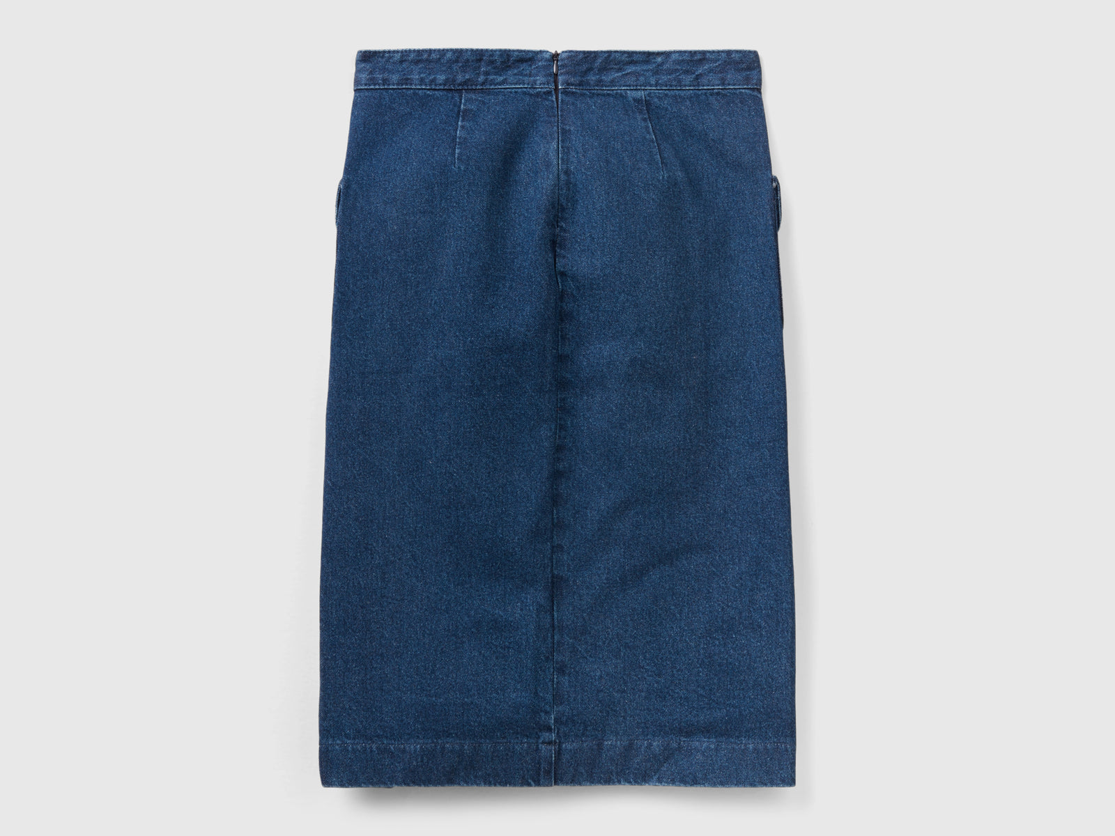 Gonna di jeans a tubino da donna blu 2 | Benetton Outlet