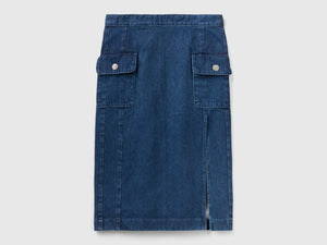 Gonna di jeans a tubino
