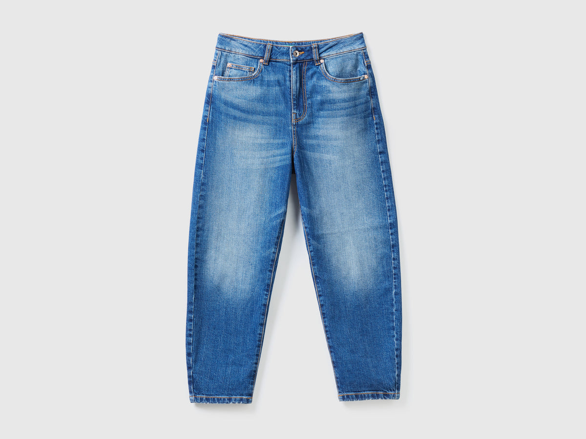 Jeans balloon fit 100% cotone