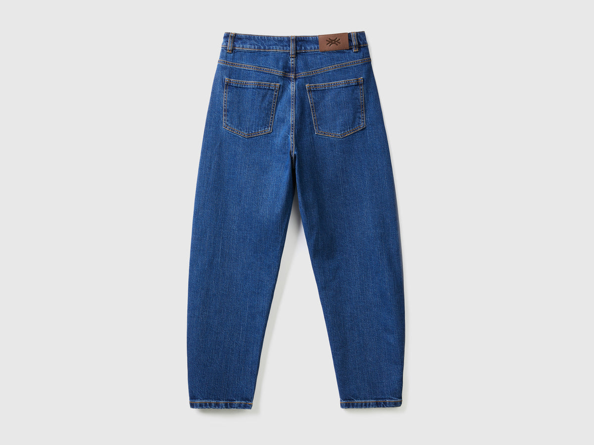 100% cotton balloon fit jeans