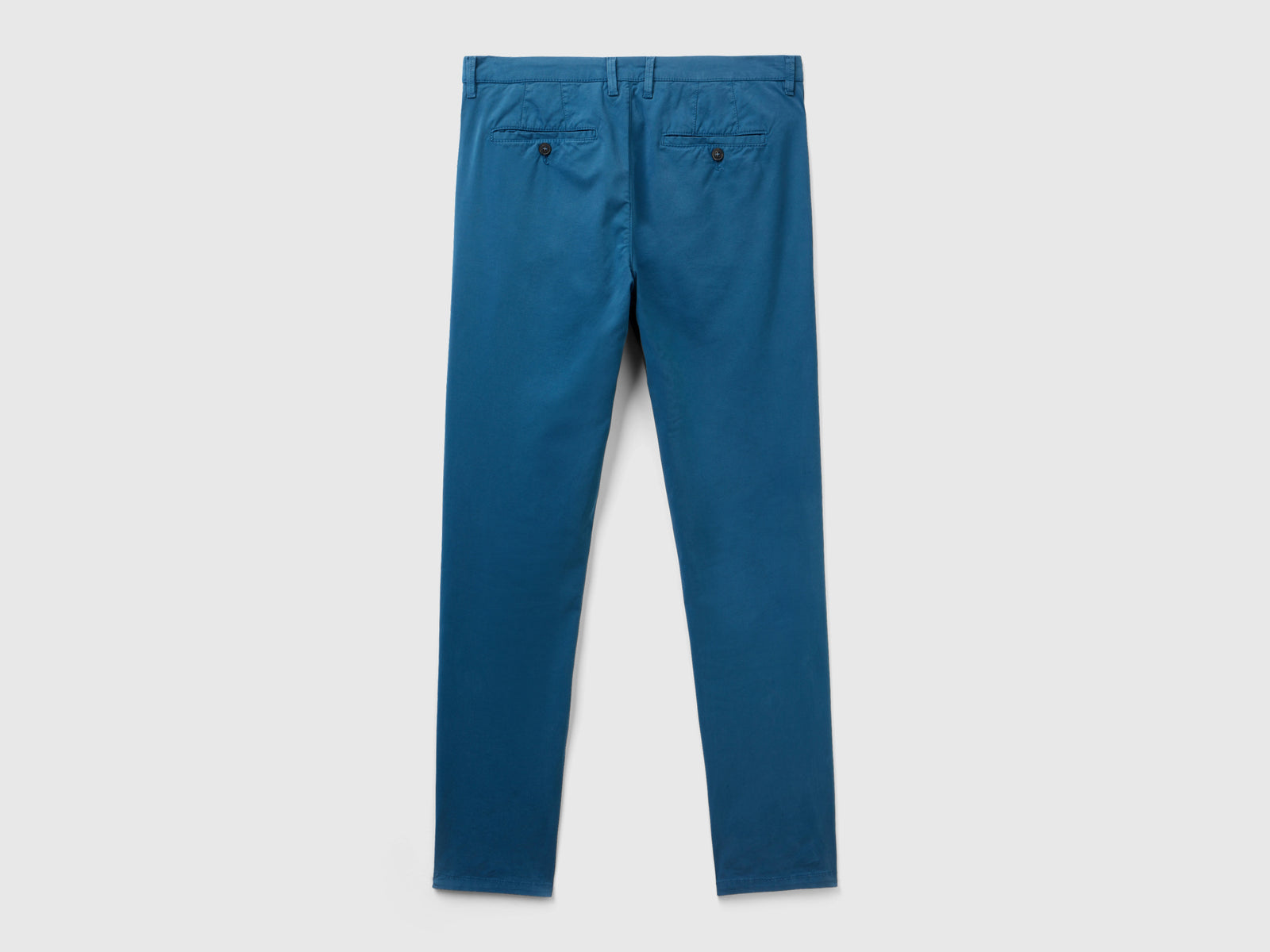 Chino blu slim fit da uomo avio 2 | Benetton Outlet