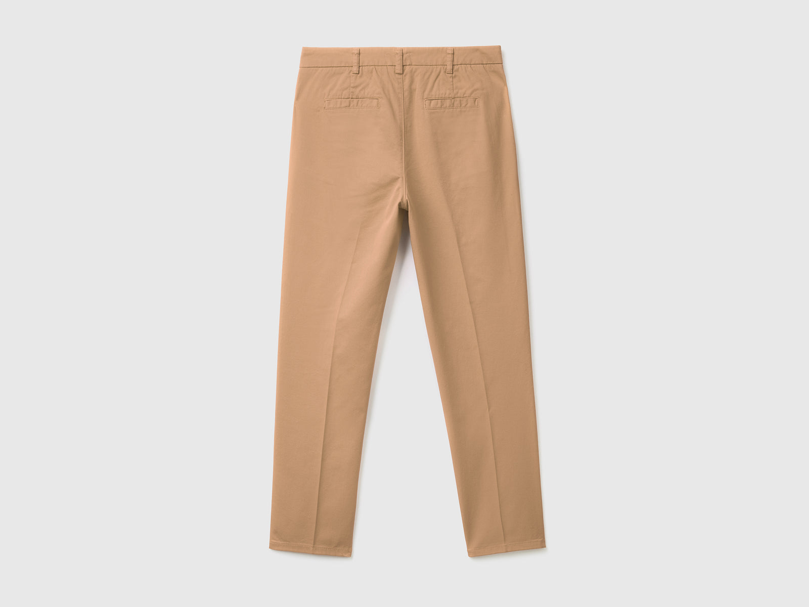 Chino slim fit in cotone da donna cammello 2 | Benetton Outlet
