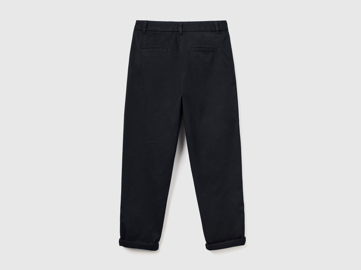 Pantaloni chino in cotone stretch