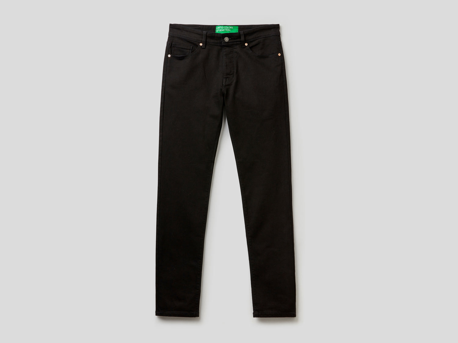 Jeans skinny fit da uomo nero | Benetton Outlet