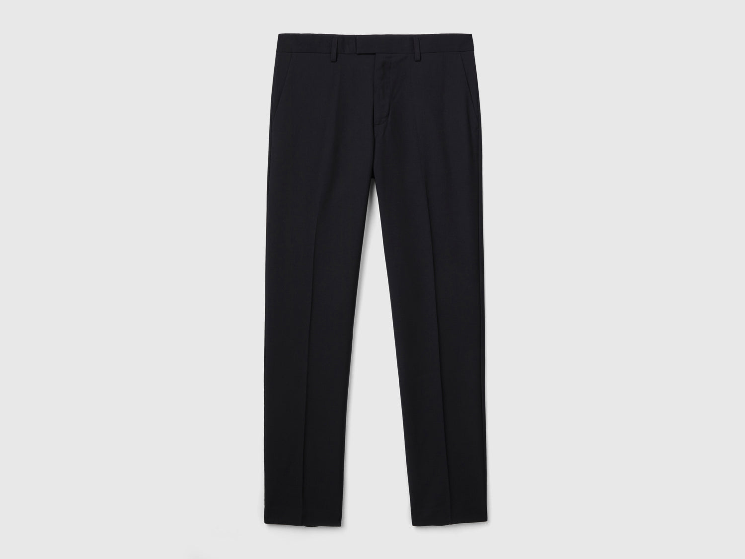 Chino formali slim fit da uomo nero | Benetton Outlet