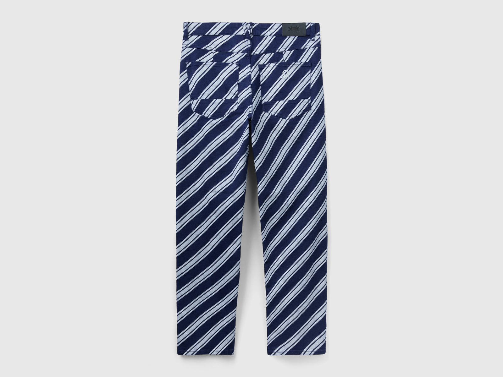Pantalones de rayas del regimiento da uomo multi-color 2 | Benetton Outlet