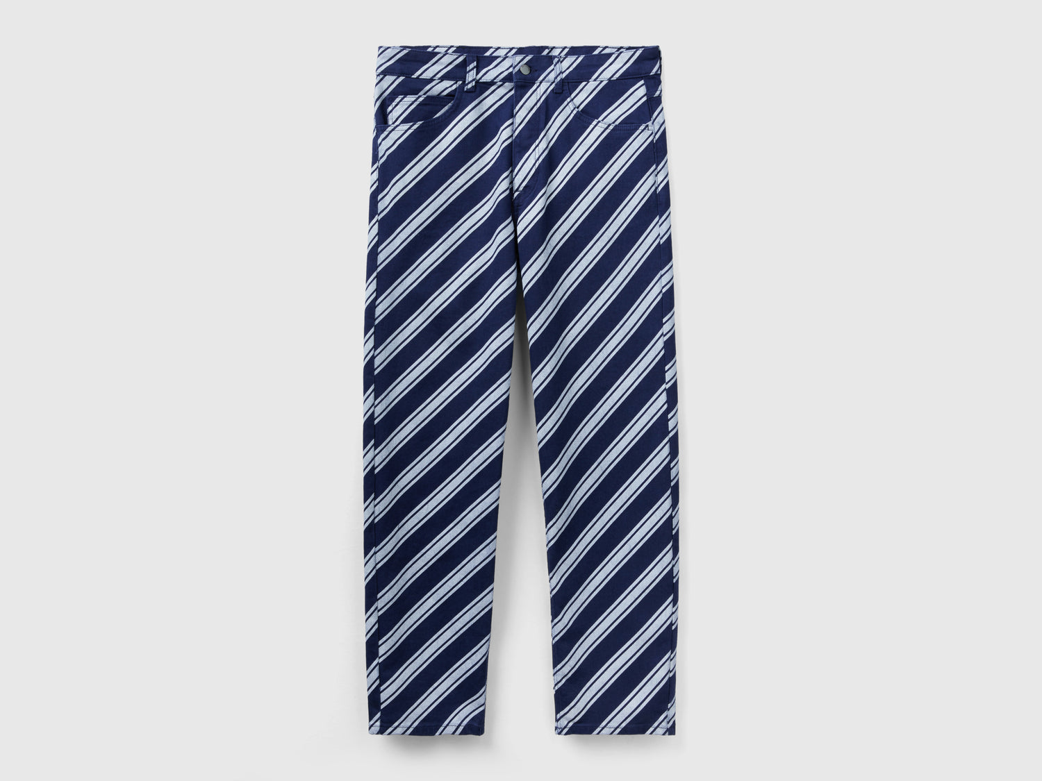 Pantalones de rayas del regimiento da uomo multi-color | Benetton Outlet