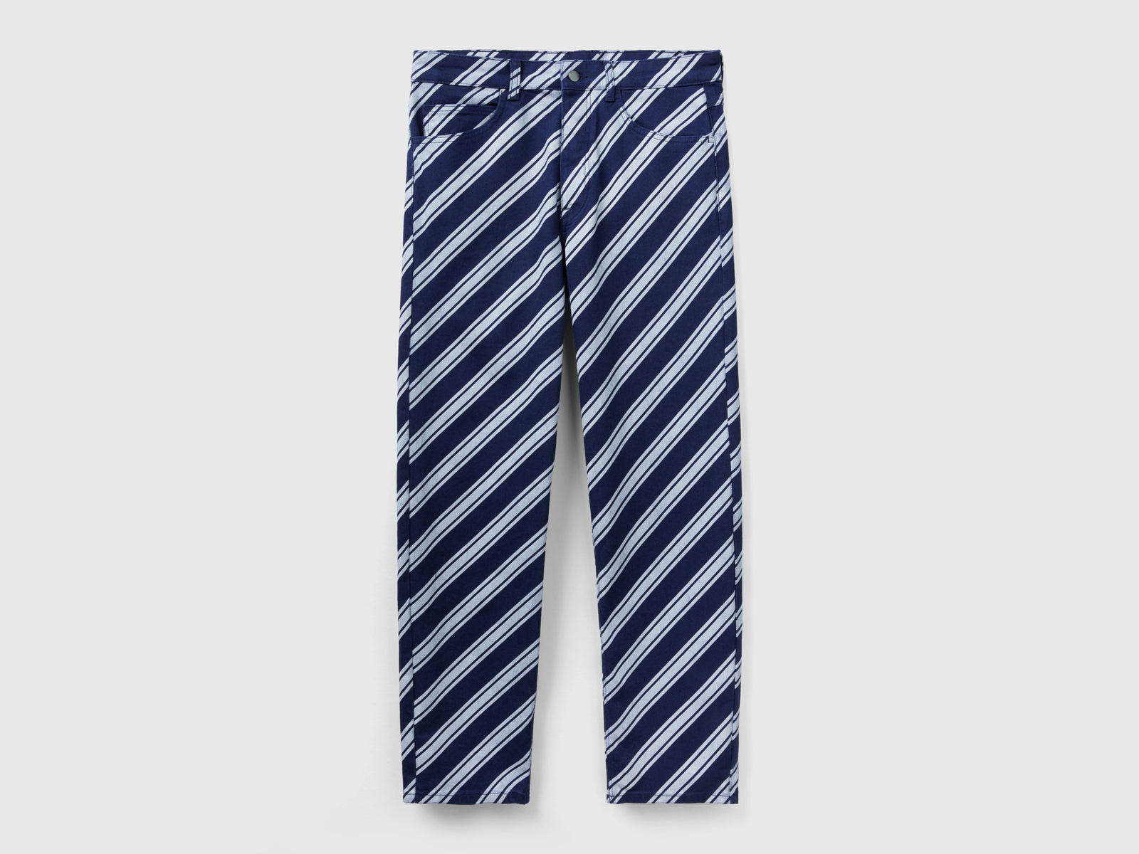 Pantalones de rayas del regimiento da uomo multi-color | Benetton Outlet