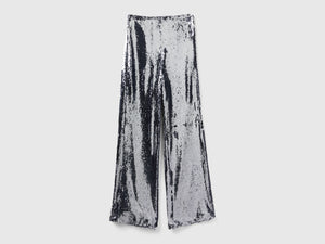 Pantaloni con paillettes