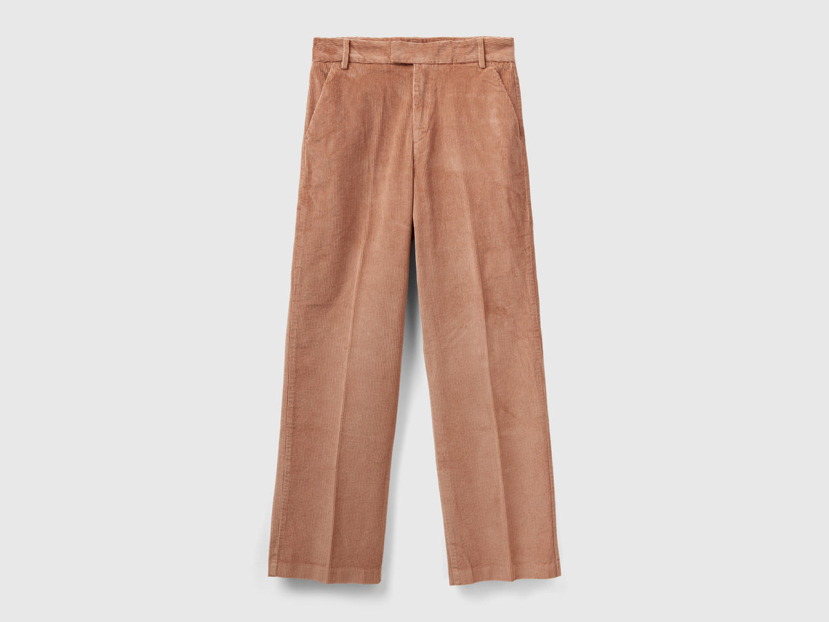 Pantalones rectos de pana