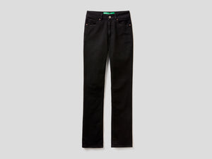 Five-pocket bootcut jeans