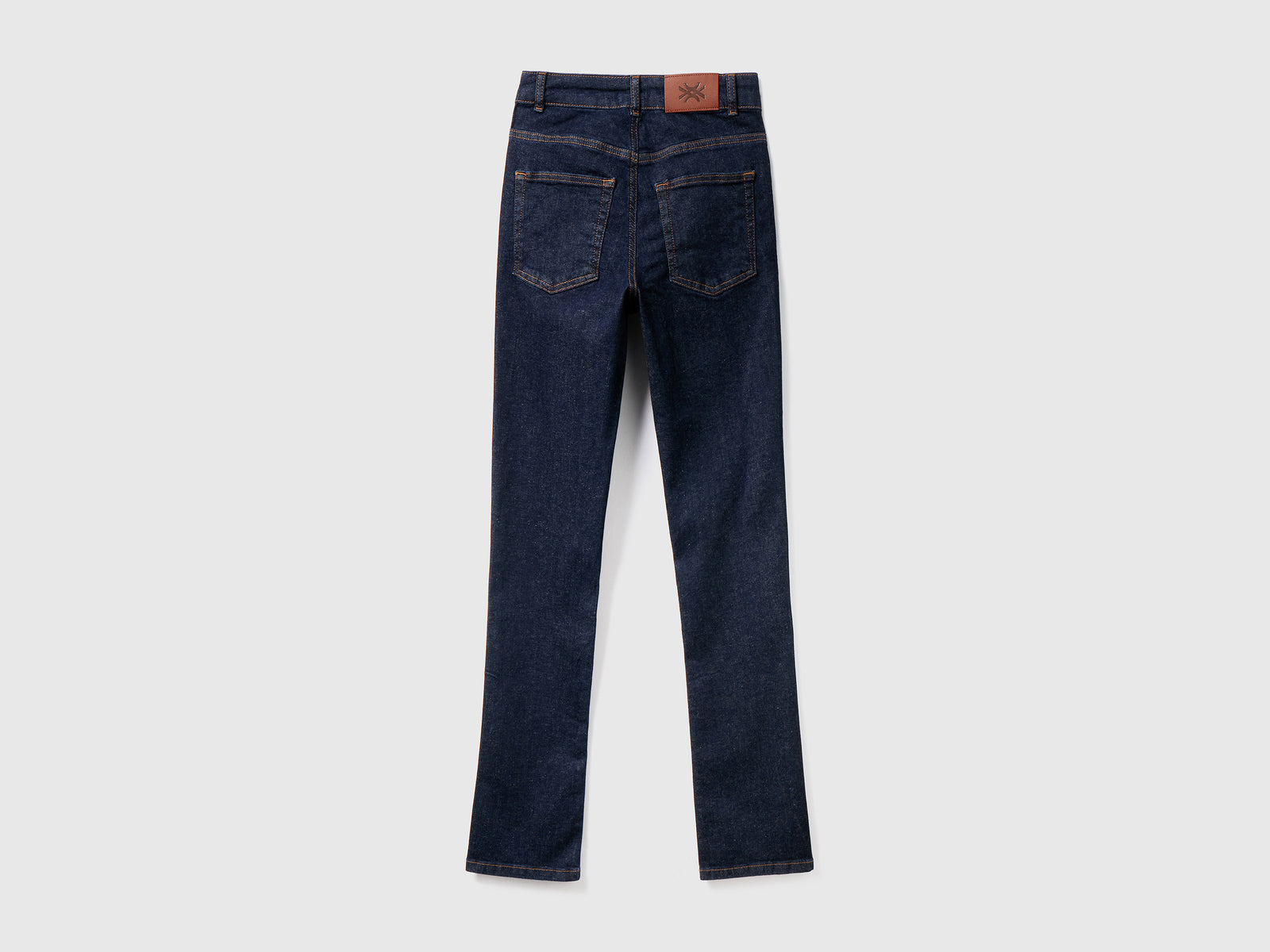 Jeans bootcut cinque tasche da donna blu scuro 2 | Benetton Outlet