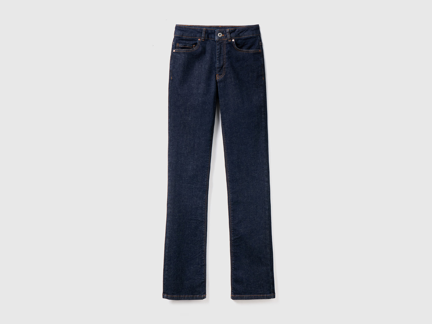 Jeans bootcut cinque tasche da donna blu scuro | Benetton Outlet