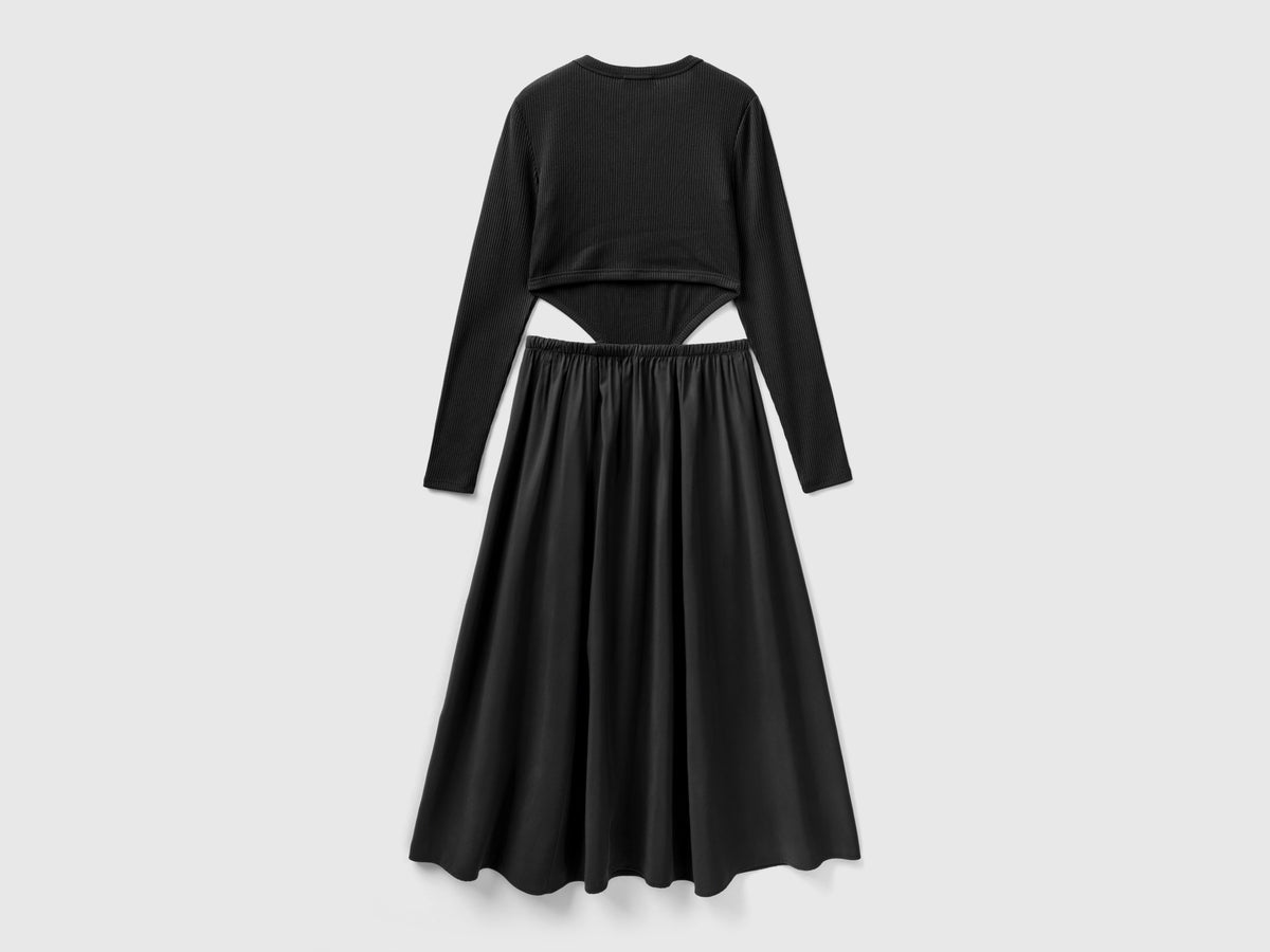 Long cut-out dress