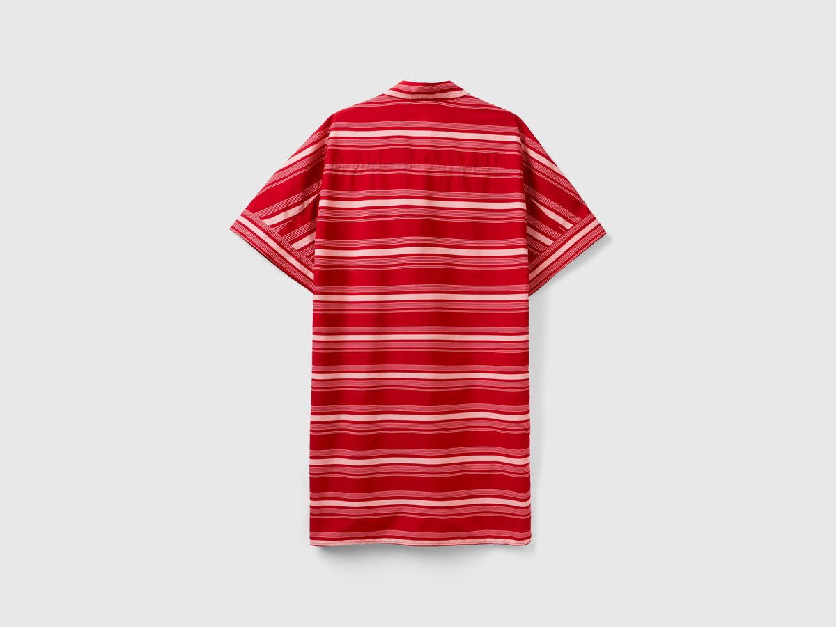 Vestito camicia a righe