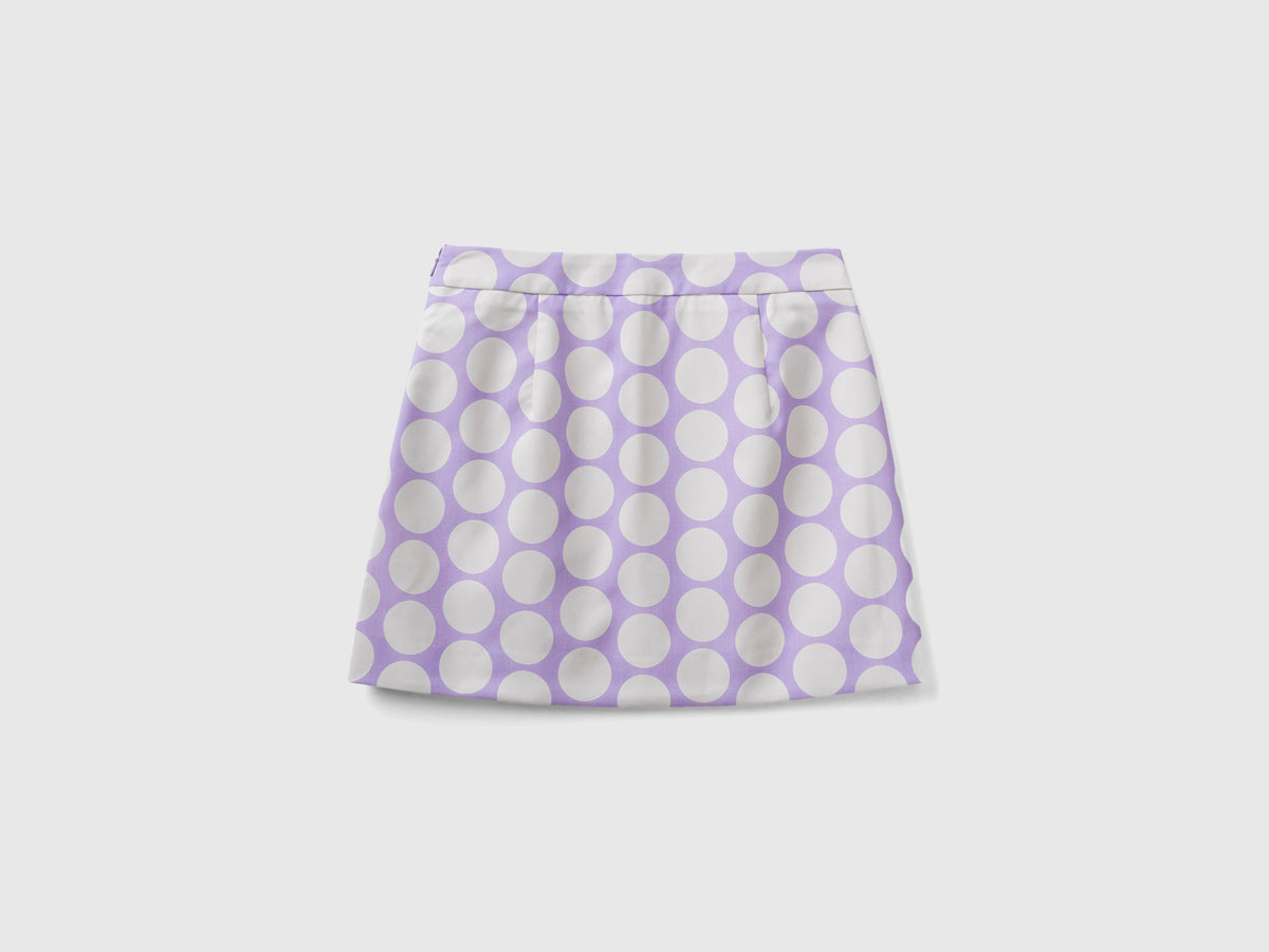 Minigonna a pois