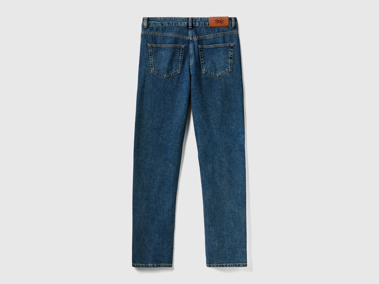 Jeans cinque tasche dad fit da donna blu scuro 2 | Benetton Outlet