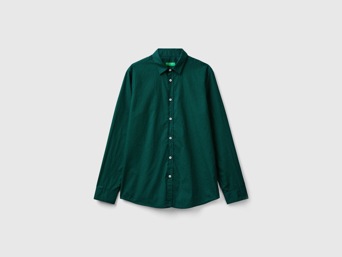 Camicia fantasia slim fit