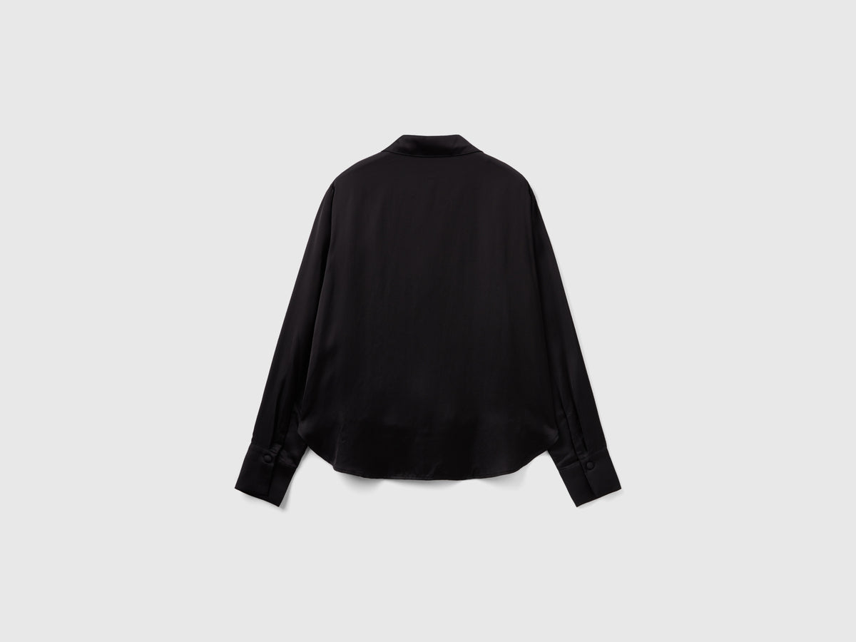 Blusa in misto viscosa e Modal