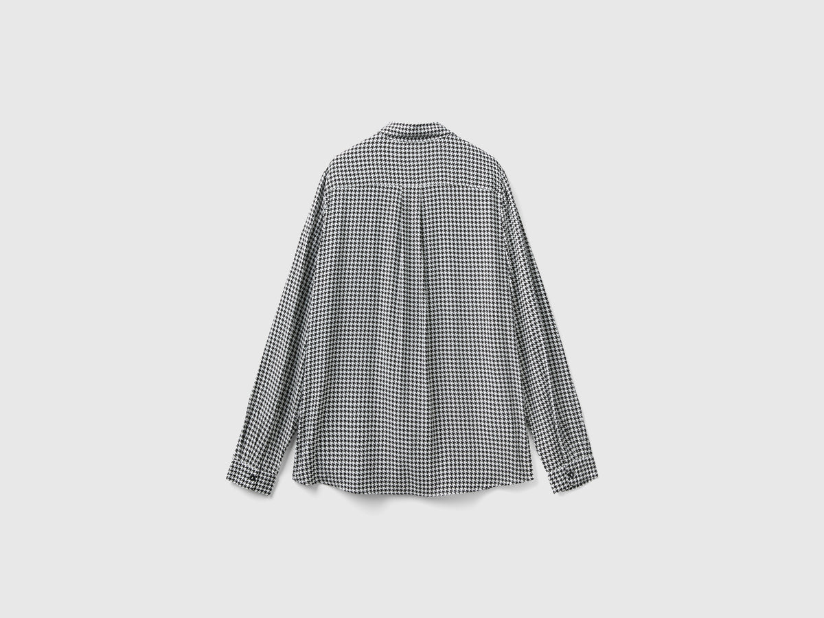 Camicia fantasia in viscosa