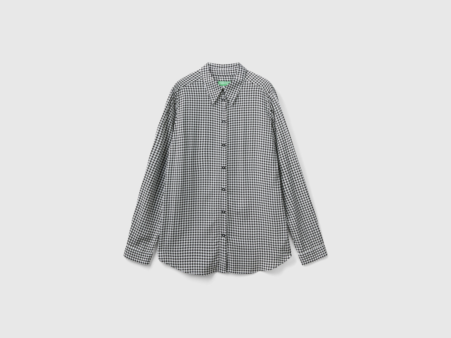 Camicia fantasia in viscosa da donna multi-color | Benetton Outlet