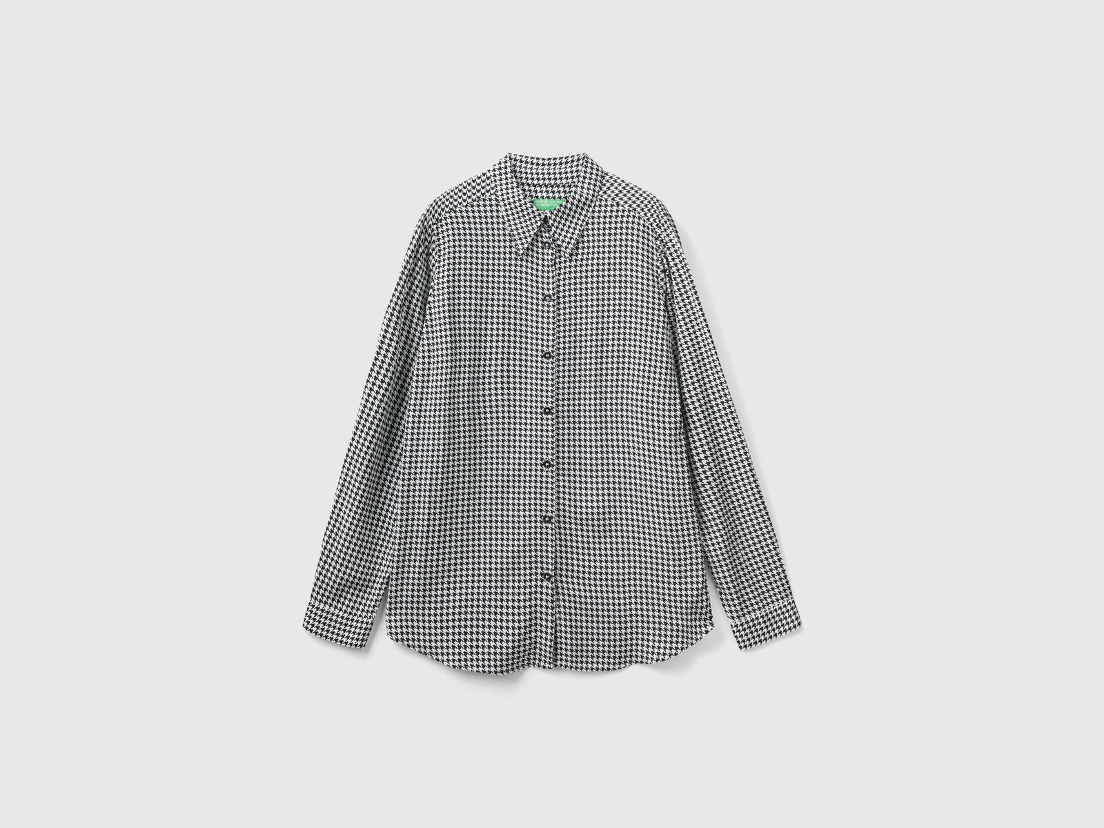 Camicia fantasia in viscosa da donna multi-color | Benetton Outlet