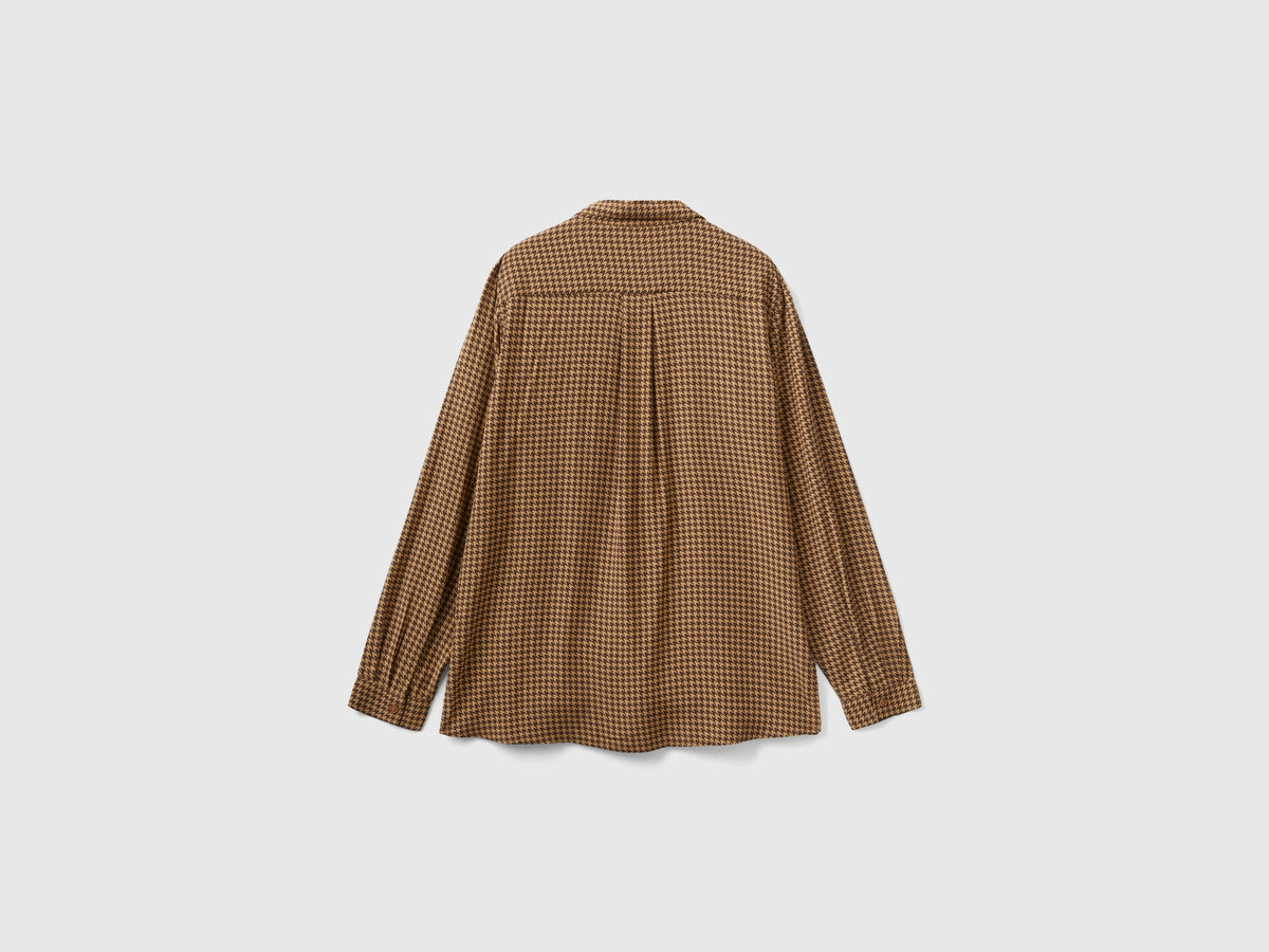 Camicia fantasia in viscosa