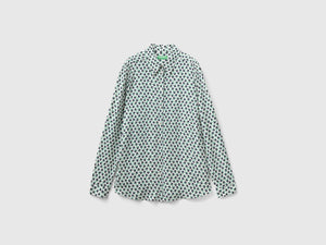 Camicia fantasia in viscosa