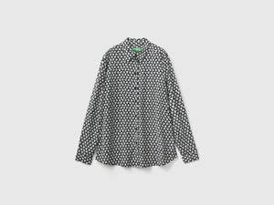 Camicia fantasia in viscosa