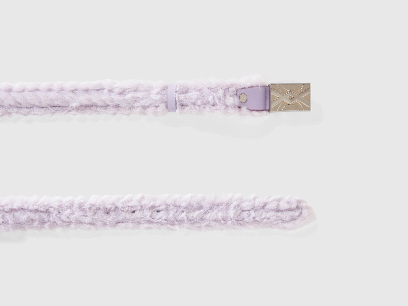 Cintura in pelliccia sintetica da donna lilla 2 | Benetton Outlet