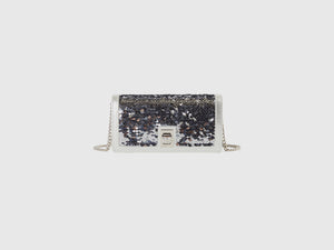Borsa portafoglio con paillettes