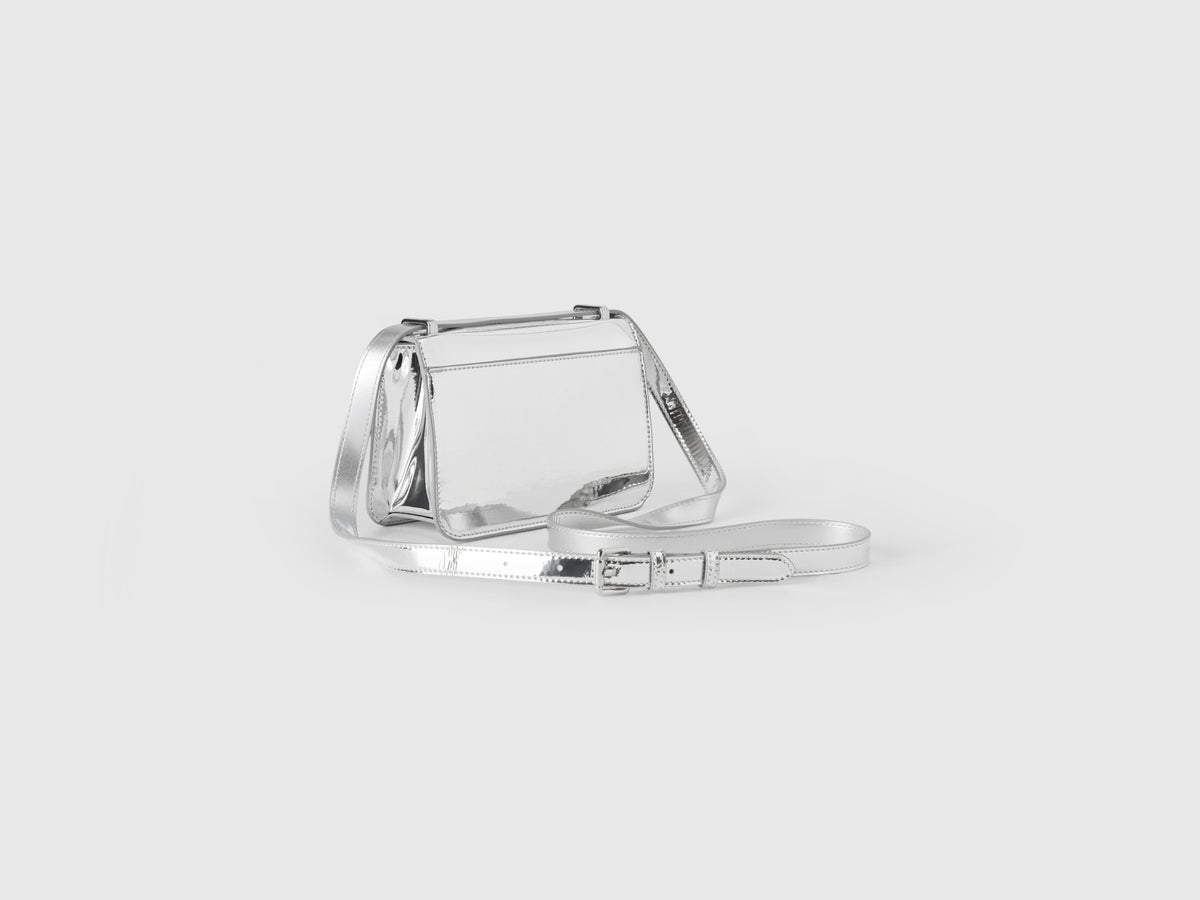 Bolso de hombro brillante