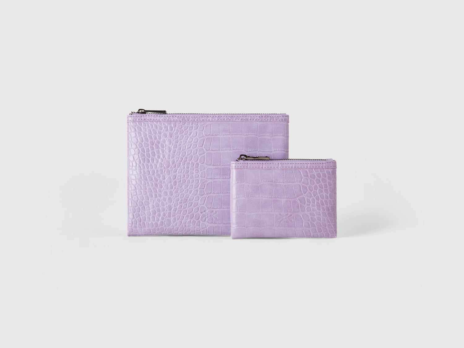 Due bustine stampa cocco da donna lilla | Benetton Outlet