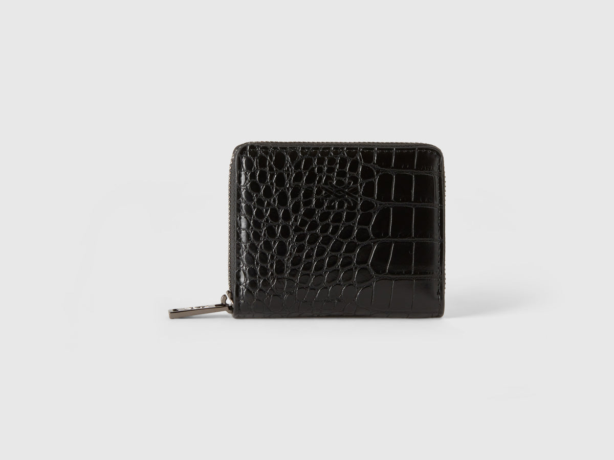 Portafoglio piccolo con zip