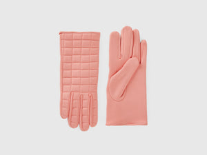 Guantes de nailon acolchados
