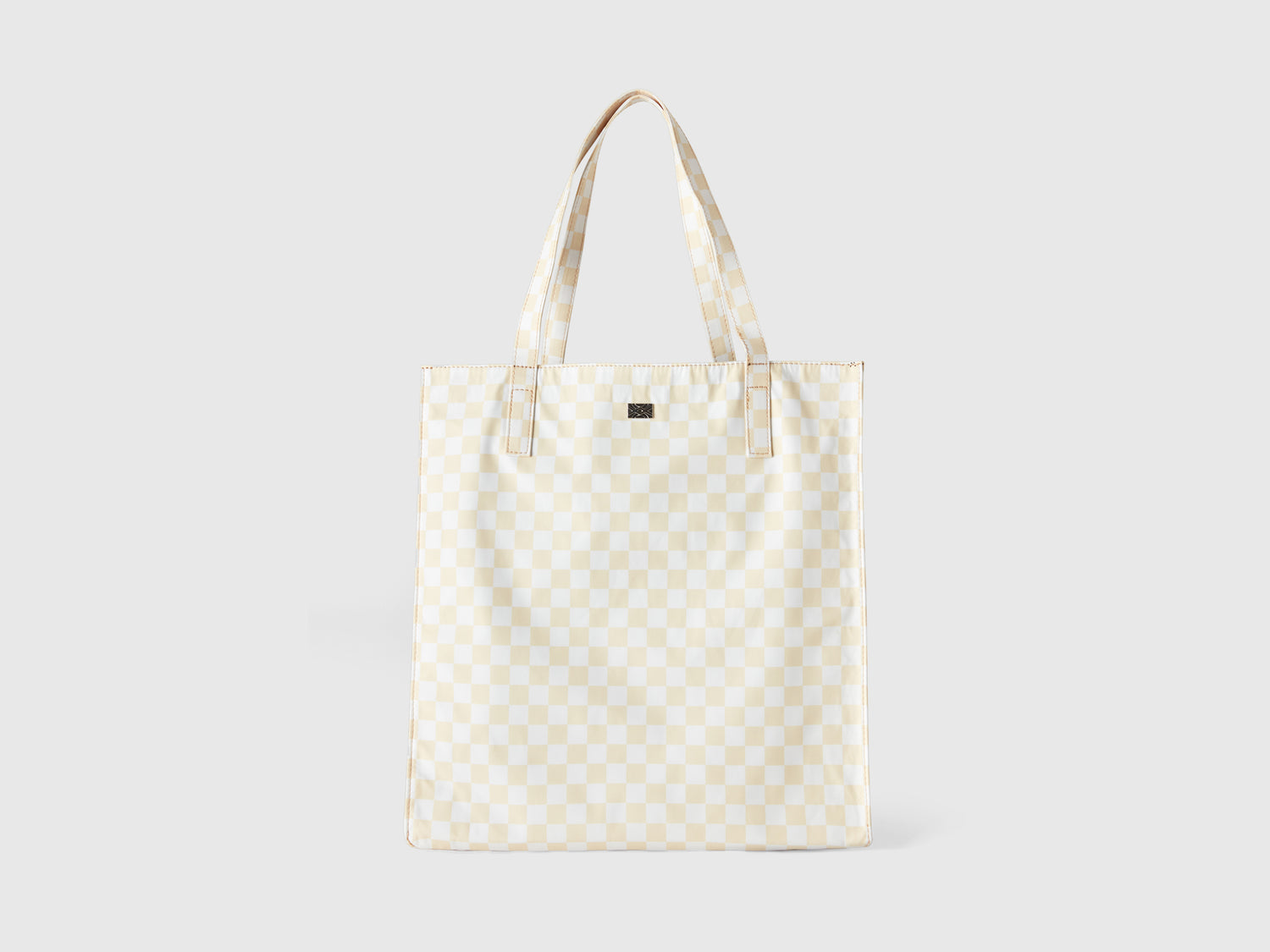 Shopping bag a quadri e da donna multi-color | Benetton Outlet