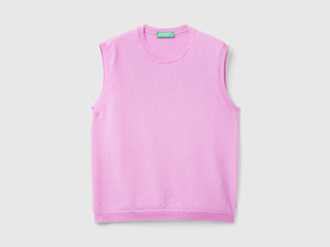 Gilet in pura lana Merino