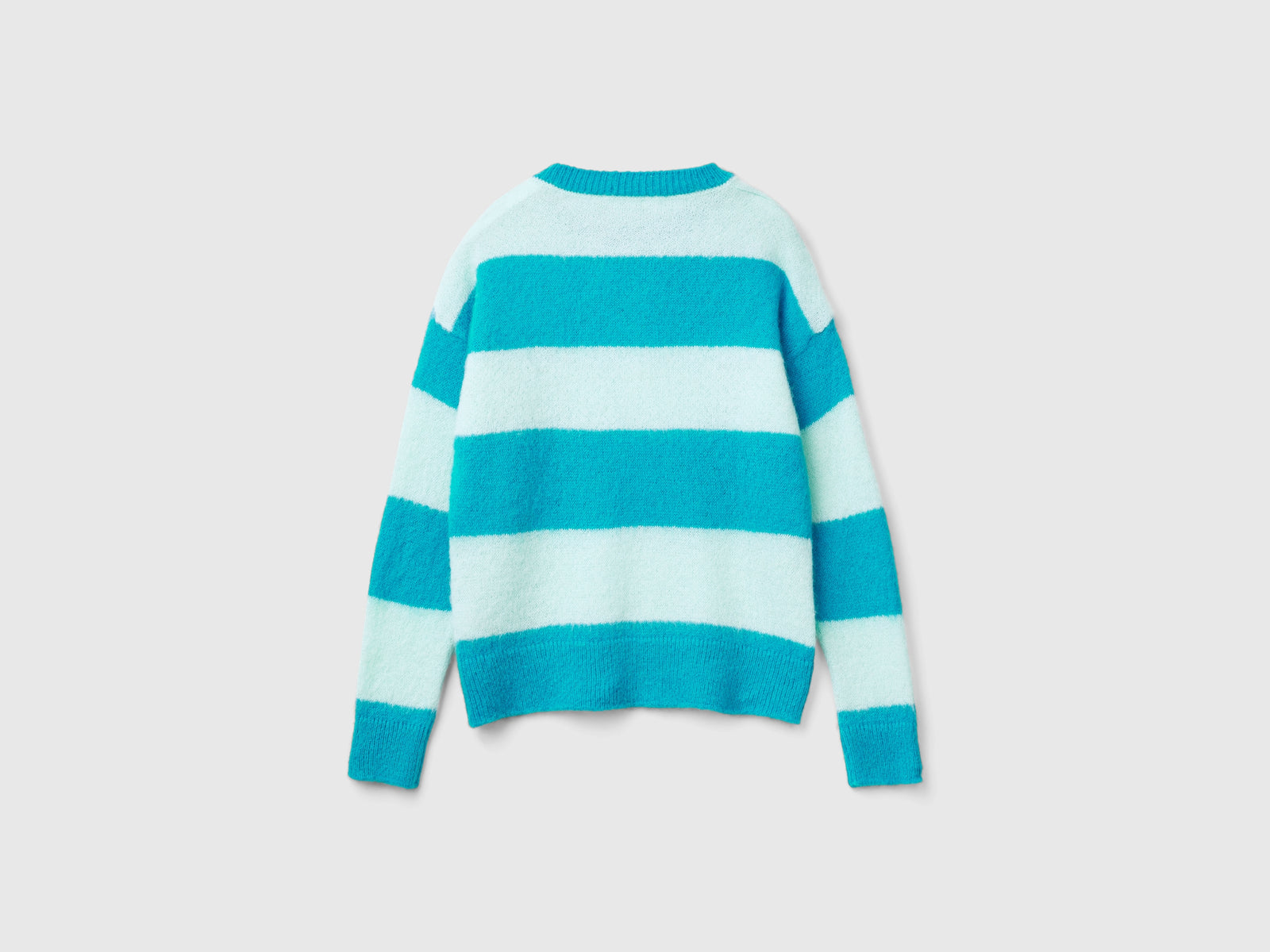 Striped alpaca blend sweater da donna multi-color 2 | Benetton Outlet