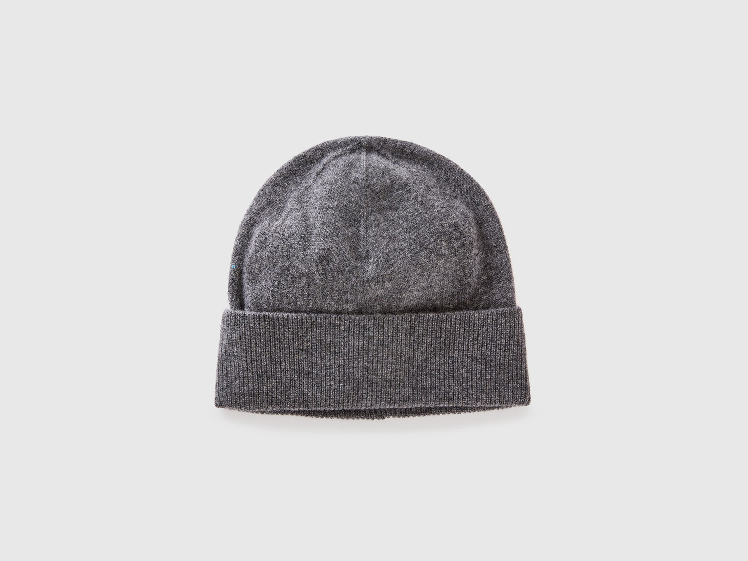 Berretto in puro cashmere da donna grigio scuro | Benetton Outlet