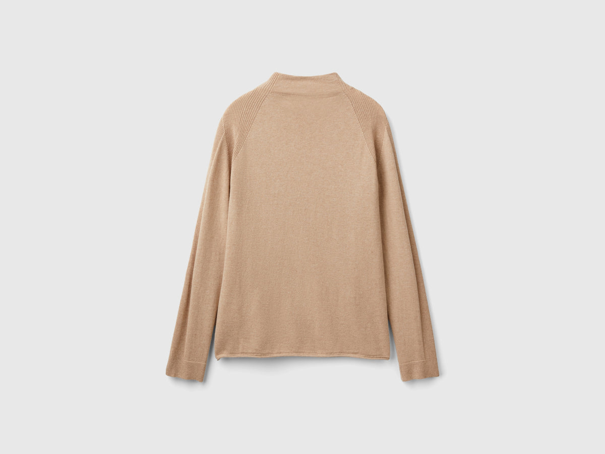 Maglione in misto cashmere
