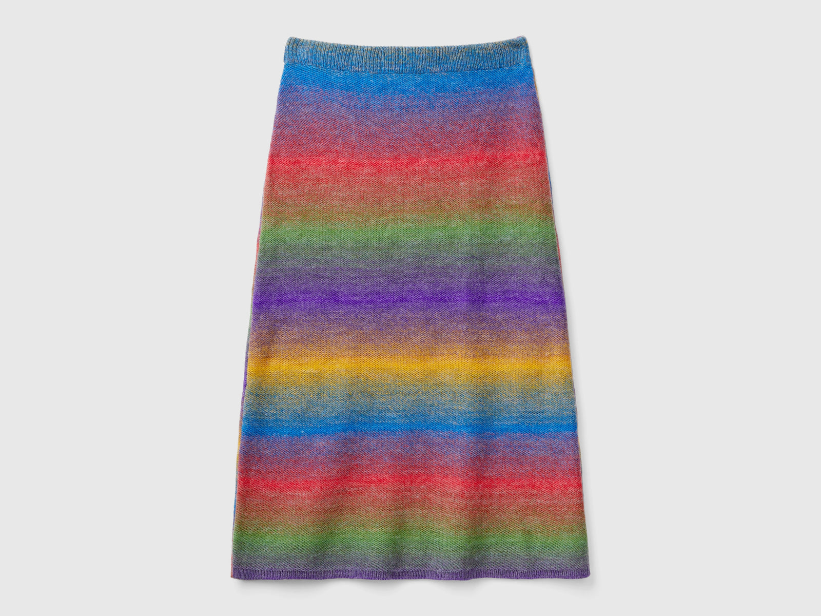 Gonna in maglia da donna multi-color 2 | Benetton Outlet
