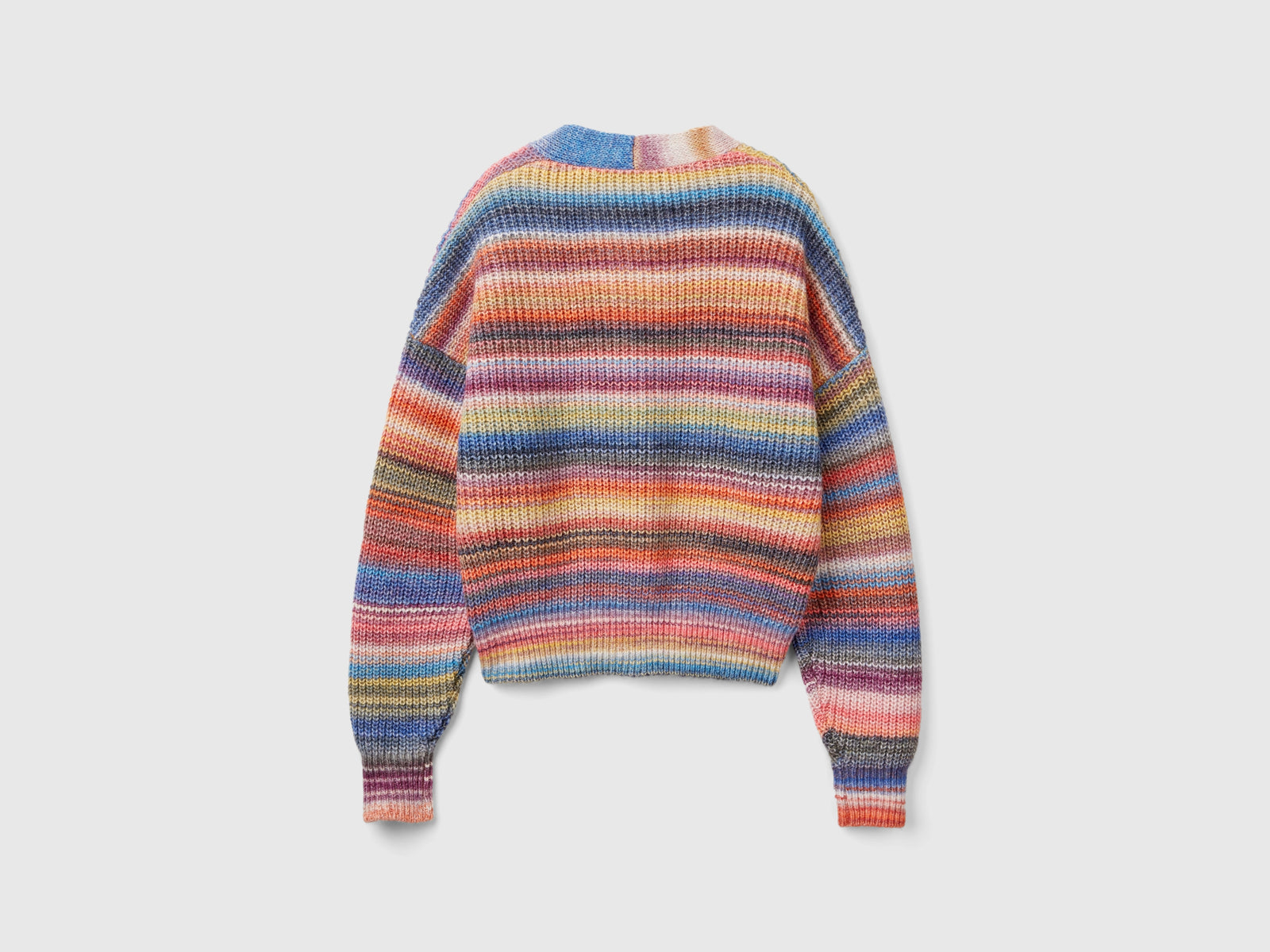 Cárdigan de rayas da donna multi-color 2 | Benetton Outlet